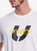 Ungaro Sport - Tee-Shirt Jean - White - Homme