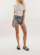 Lee Cooper - Short Taille Haute Zoe - Light Moonwash - Femme