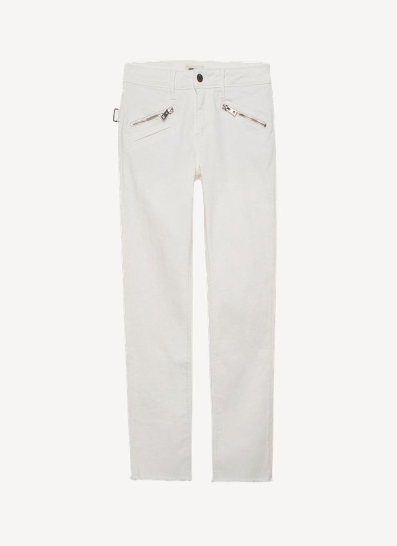 Jeans - Blanc - Femme