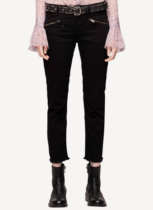 Zadig & Voltaire - Jeans Ava Perm - Noir - Femme