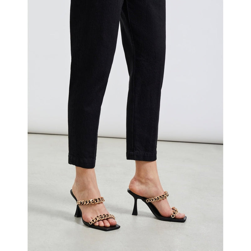 Reiko - Vaqueros Ava Cigarrillos - Dnm Black - Mujer