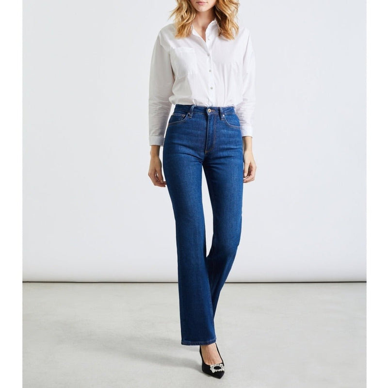 Vaqueros acampanados Pernille - Denim V-354 - Mujer
