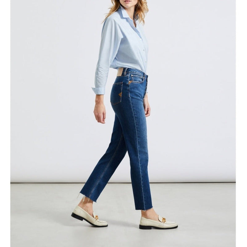 Vaqueros Milo de cintura alta - Denim V-239 - Mujer