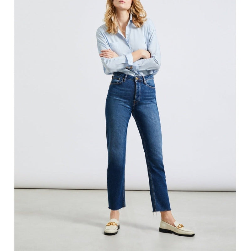 Vaqueros Milo de cintura alta - Denim V-239 - Mujer