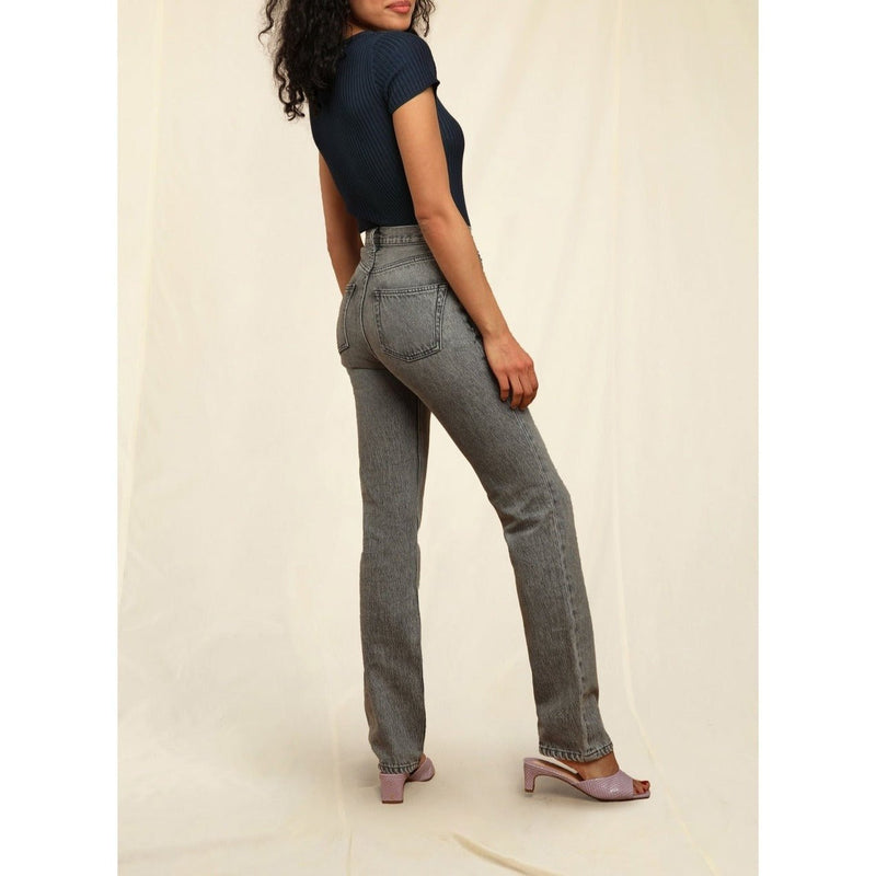 Rouje - Montmartre Jeans - Plain Black Vintage Wash