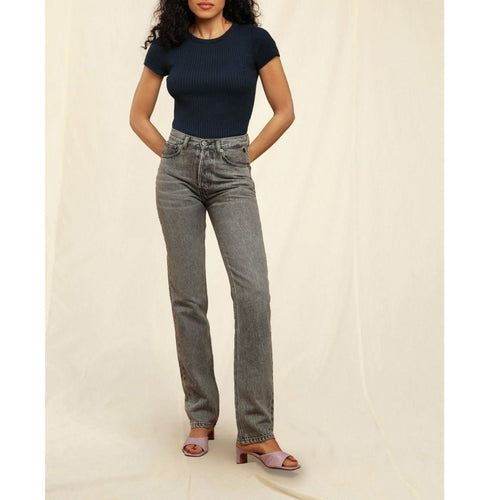 Jeans Montmartre - Uni Noir Vintage Wash