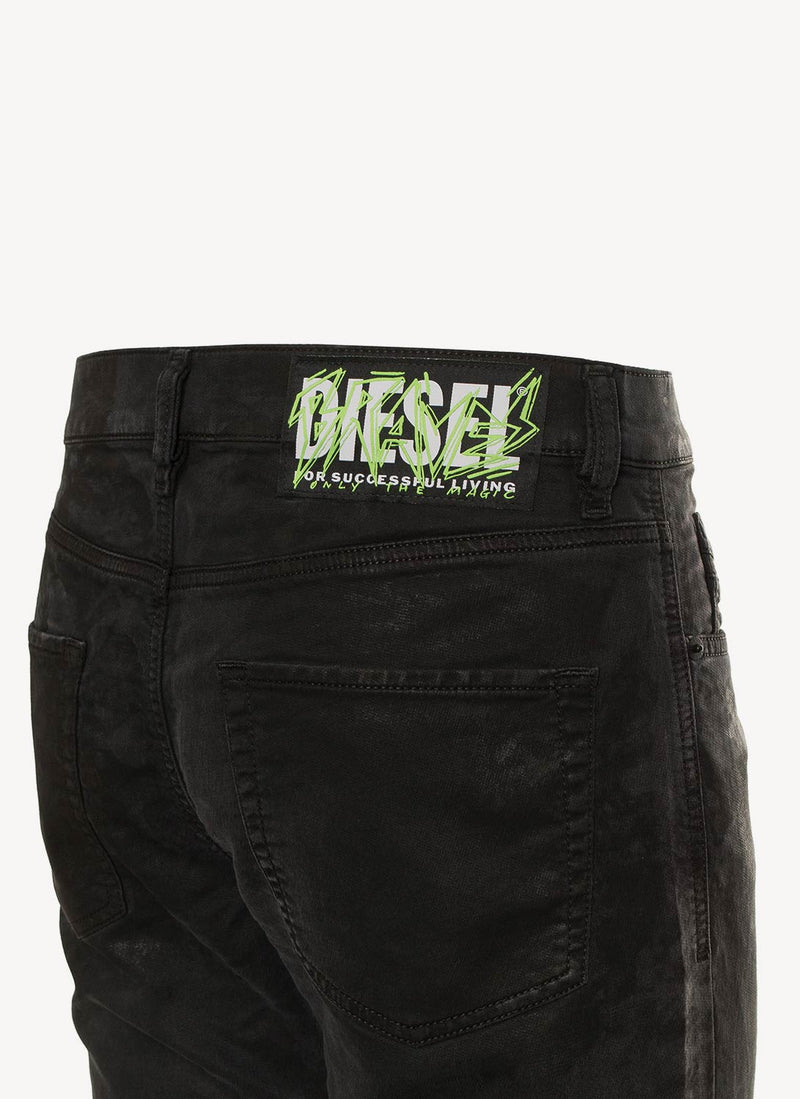 Diesel - Jeans Strukt - Noir Gris Denim - Homme