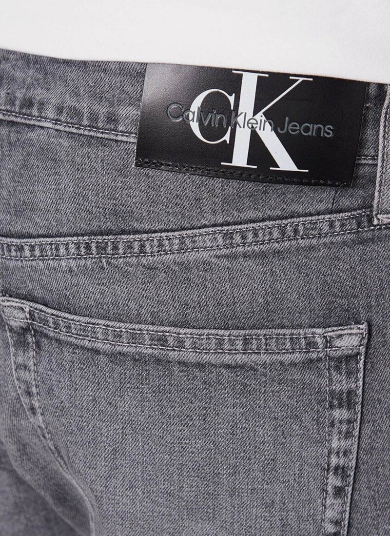 Calvin Klein - Jean Gris Tapered - Denim Grey - Homme