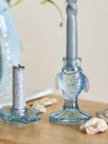 Linley - Bougeoir - Bleu - Verre
