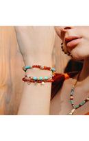 Manchette Jerba - Turquoise