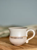 Claire - Lote de 4 Tazas - Marrón - Gres
