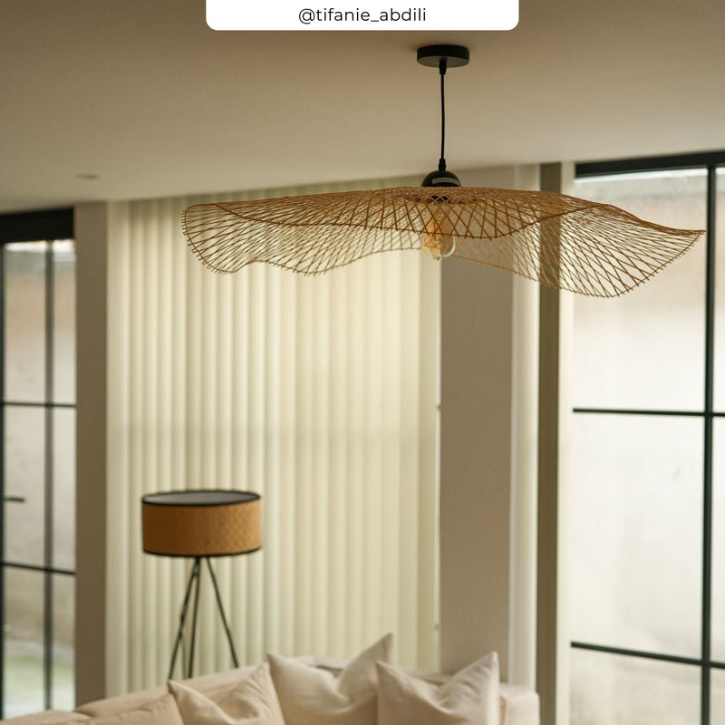 Jipi Designer Pendant Light - Black - 100 cm