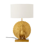 Peacock - Table Lamp - Gold - Polyresin