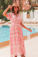 JODIE Rose - Robe Longue