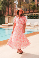 JODIE Rose - Robe Longue