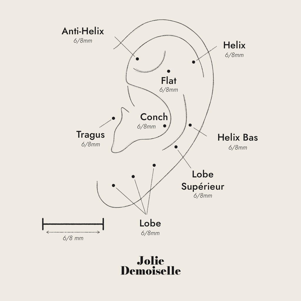 Bague D'Oreille Tal - Doré
