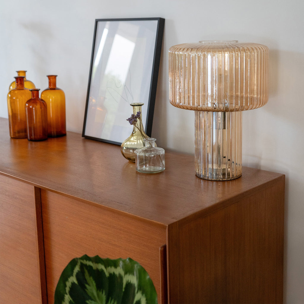 Verra - Fluted Glass Table Lamp