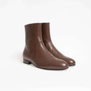 Bottines Jonathan - Cuir De Veau Lisse - Chocolat