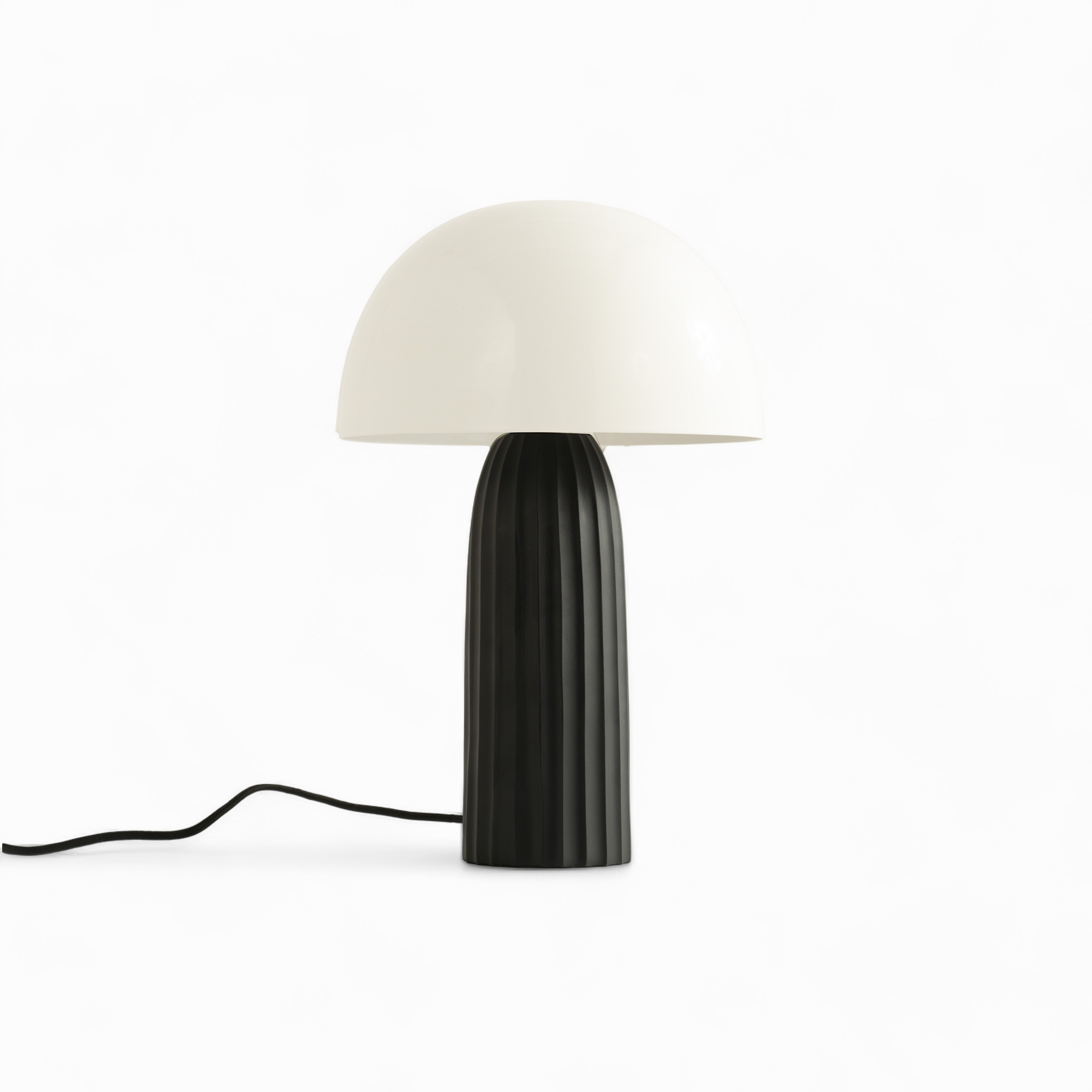 Joy - White and Black Metal Lamp