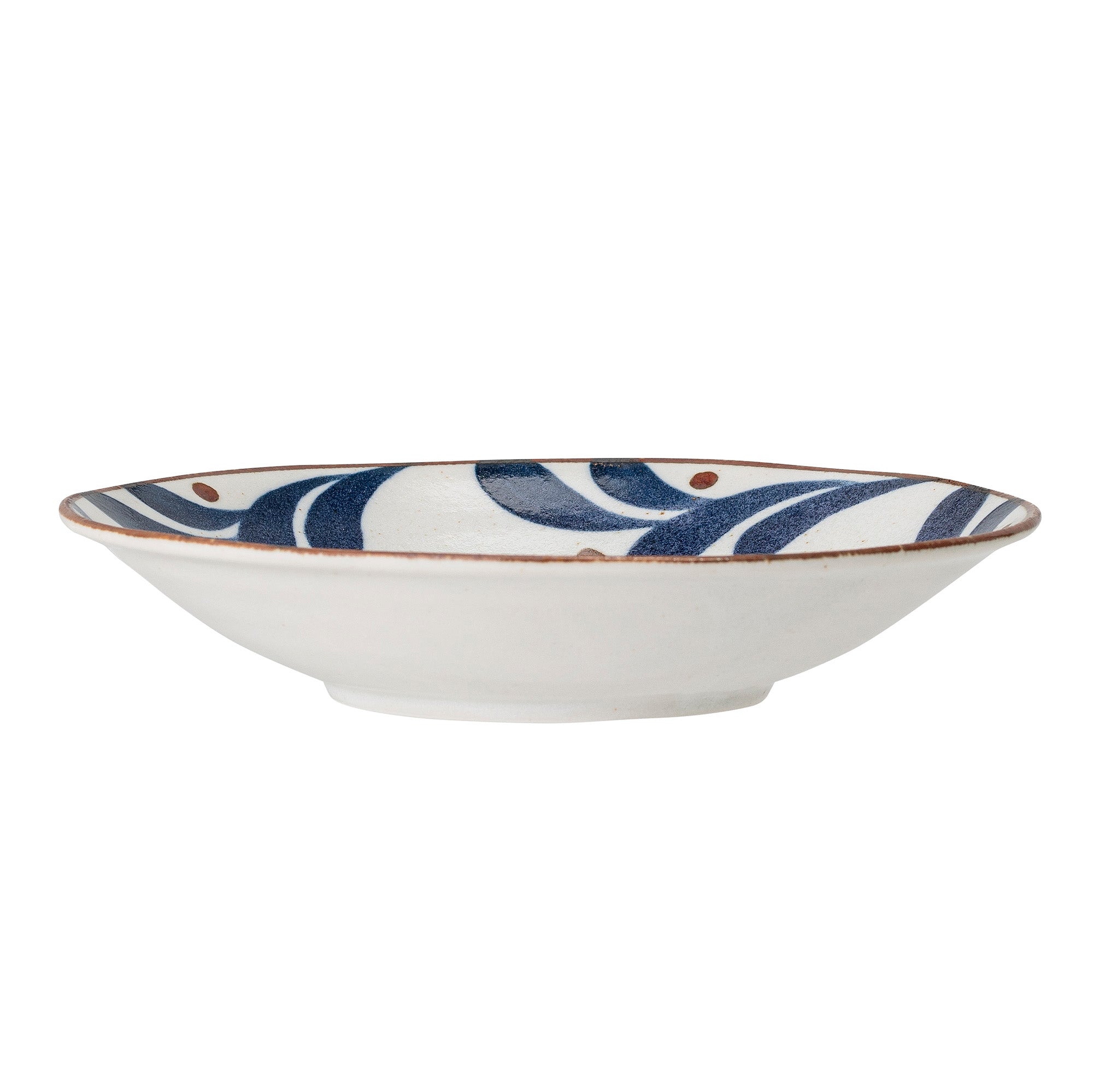Camellia - Plato Hondo - Azul - Porcelana