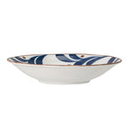 Camellia - Set of 12 Soup Plates - Blue - Porcelain