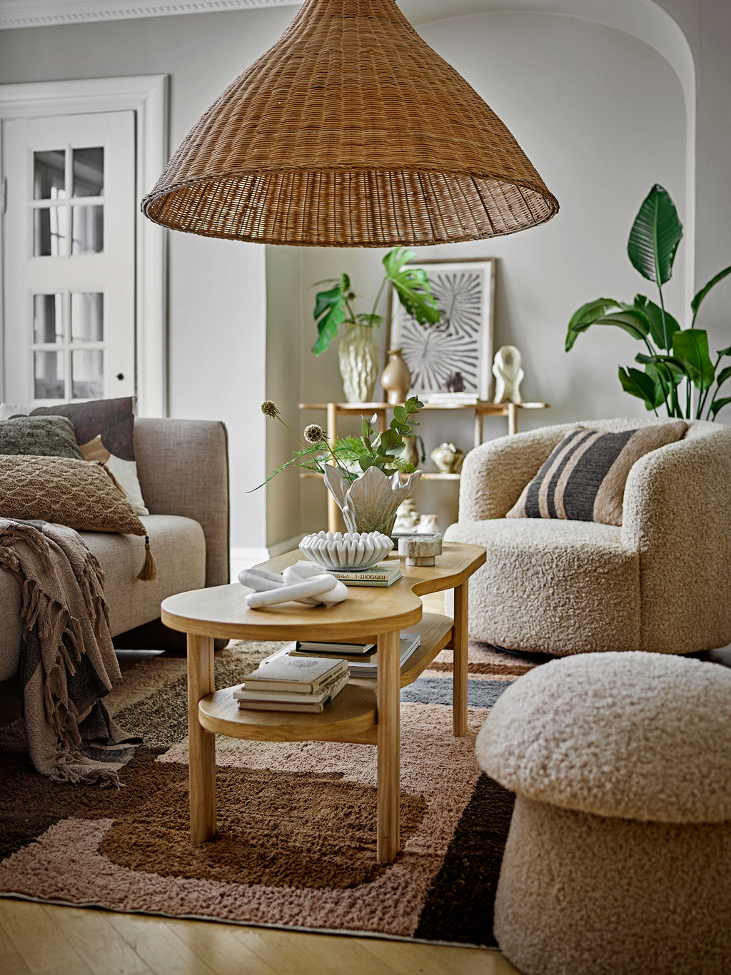 Zofia - Rug - Brown - Cotton