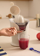 Juicer Press - Presse-Agrumes Électrique - 100 W - Blanc Cassé