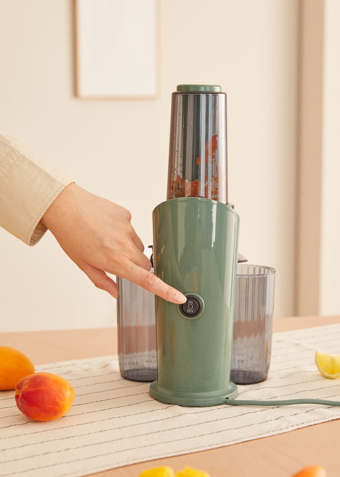 Juicer Slow Mini - Extractor De Zumo Lento 150 W - Verde Salvia
