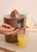 Juicer Studio - Presse-Agrumes Électrique - 100 W - Moca