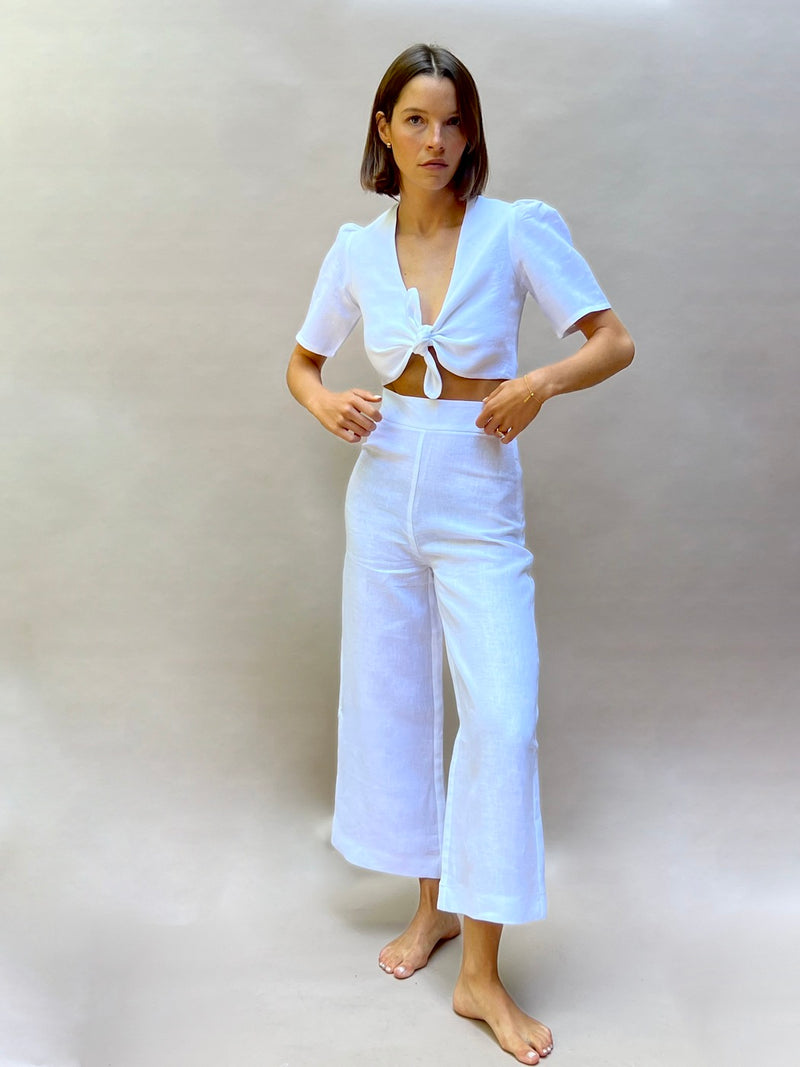 Top Lin Jules - Blanc