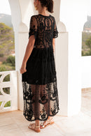 JULIETTE Noire - Robe Dentelle