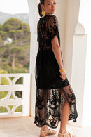 JULIETTE Noire - Robe Dentelle