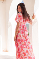 JULYA Rose - Robe Longue