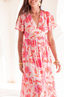 JULYA Rose - Robe Longue