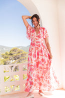 JULYA Rose - Robe Longue