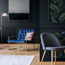 Papel pintado de la selva - Pato azul