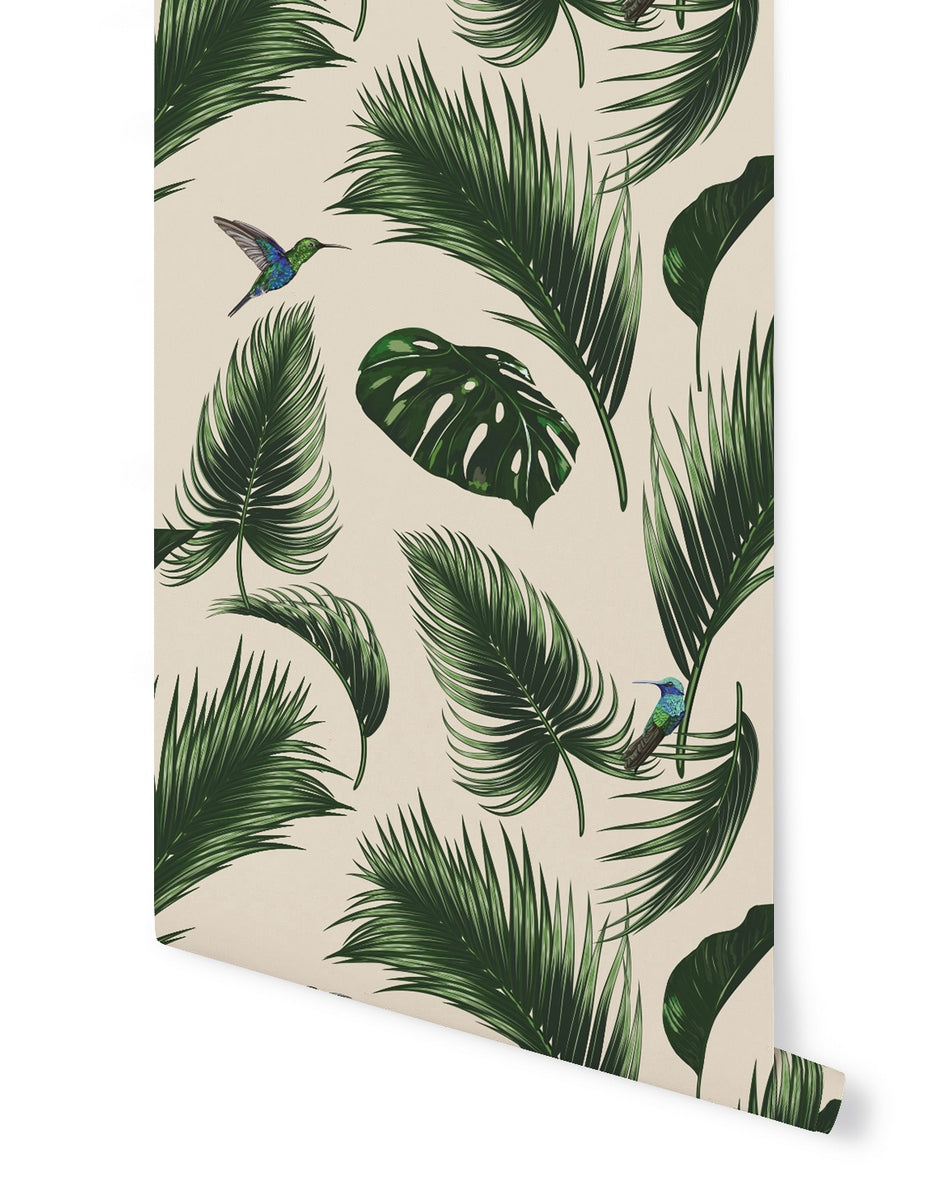 Jungle Wallpaper - Sand