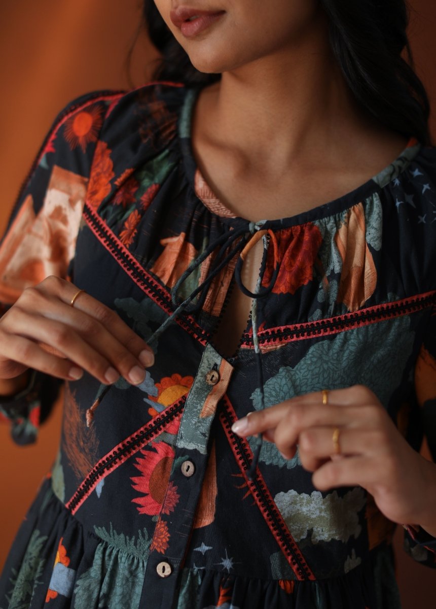 Juno Midi Dress - Bhoomi