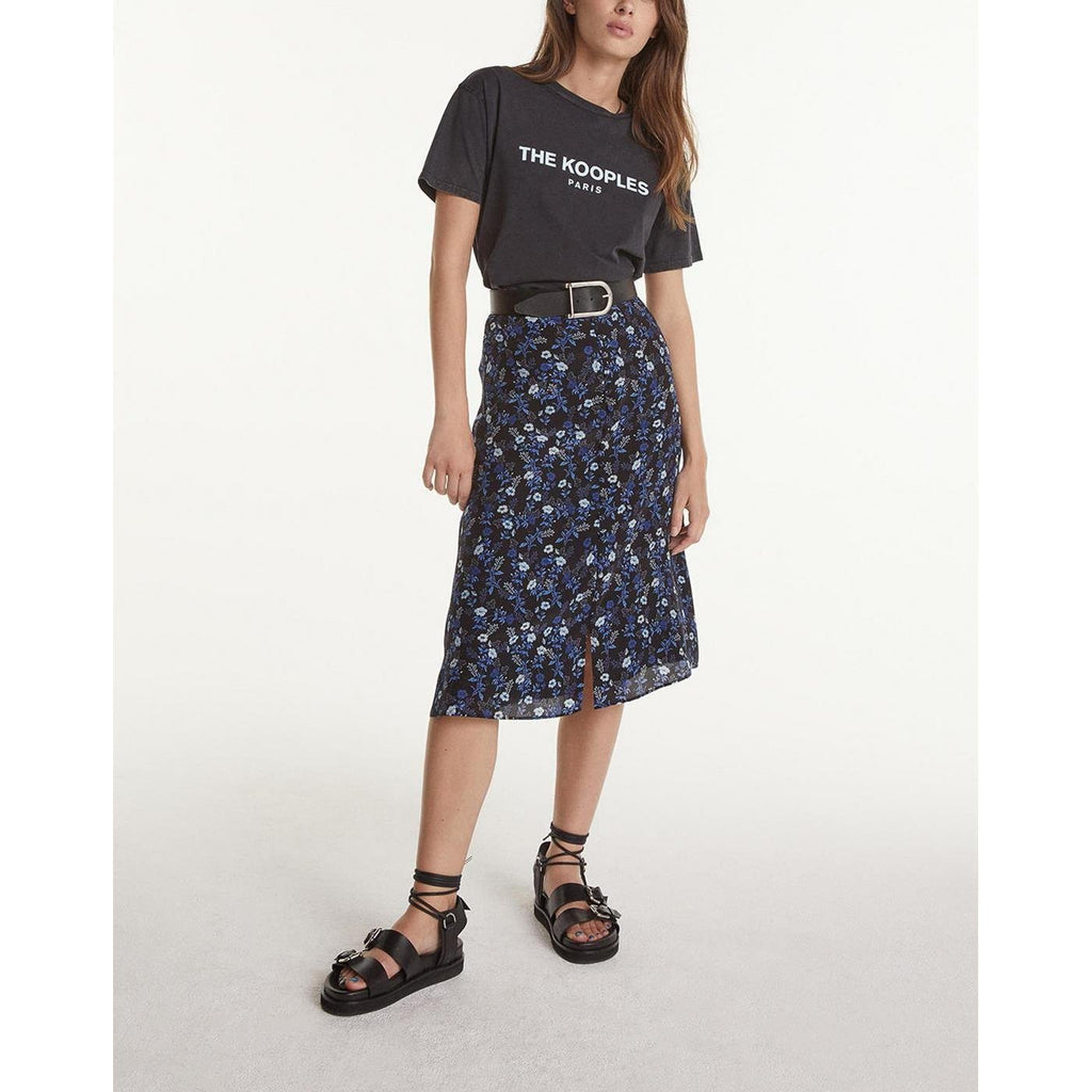The Kooples - Jupe - Bleu - Femme