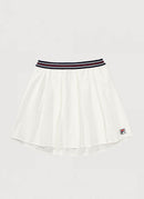 Fila - Jupe Cais Pleated - Blanc De Blanc - Femme