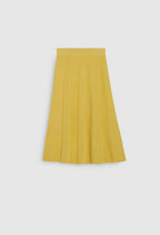 Knitted Skirt - Marcia - Saffron