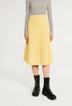 Knitted Skirt - Marcia - Saffron