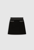 Claudie Pierlot - Jupe En Maille Maxi - Noir