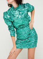 Eugenie Santon Skirt - Aqua