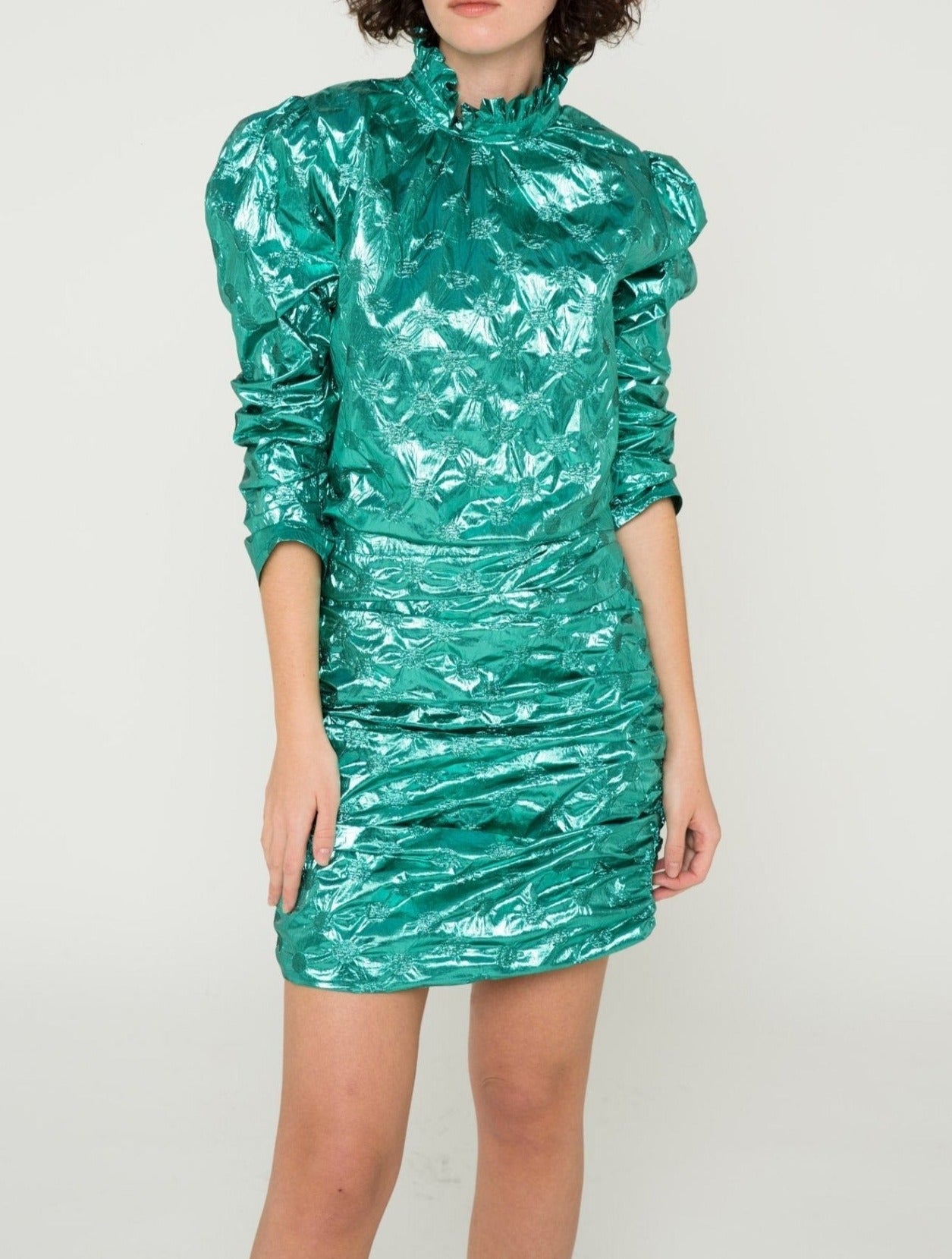 Eugenie Santon Skirt - Aqua