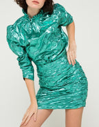 Eugenie Santon Skirt - Aqua