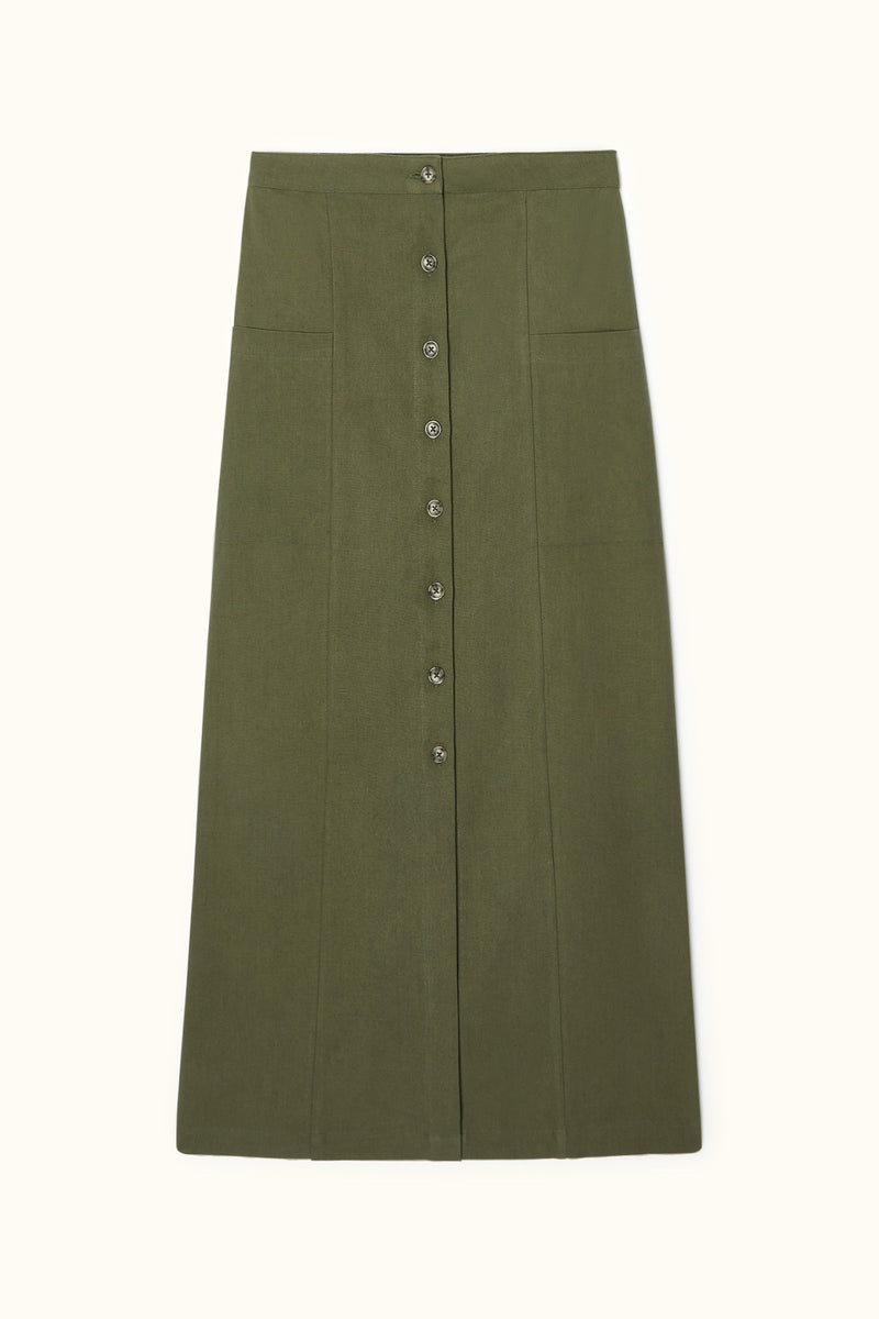 Jupe Gotama - Kaki - Femme