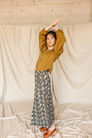 Jupe Gotama - Éventail Orage - Femme