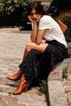 JAZZ SKIRT ROSIERS PRINT