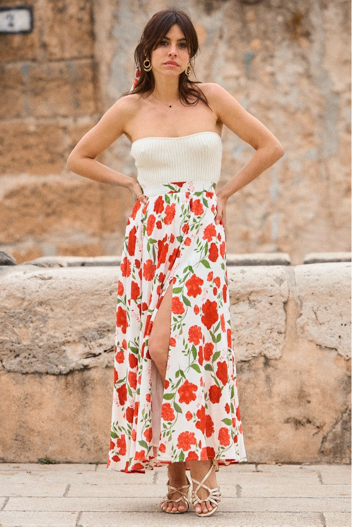 Falda Jude Imprimé Dahlia